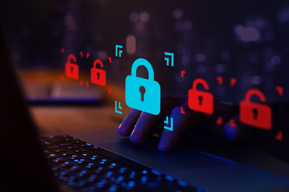 Good,protection,from,hacker,attack,,cybersecurity,concept,,data,protection,or